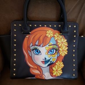 Anna (Frozen) Sugar Skull Shoulder Bag